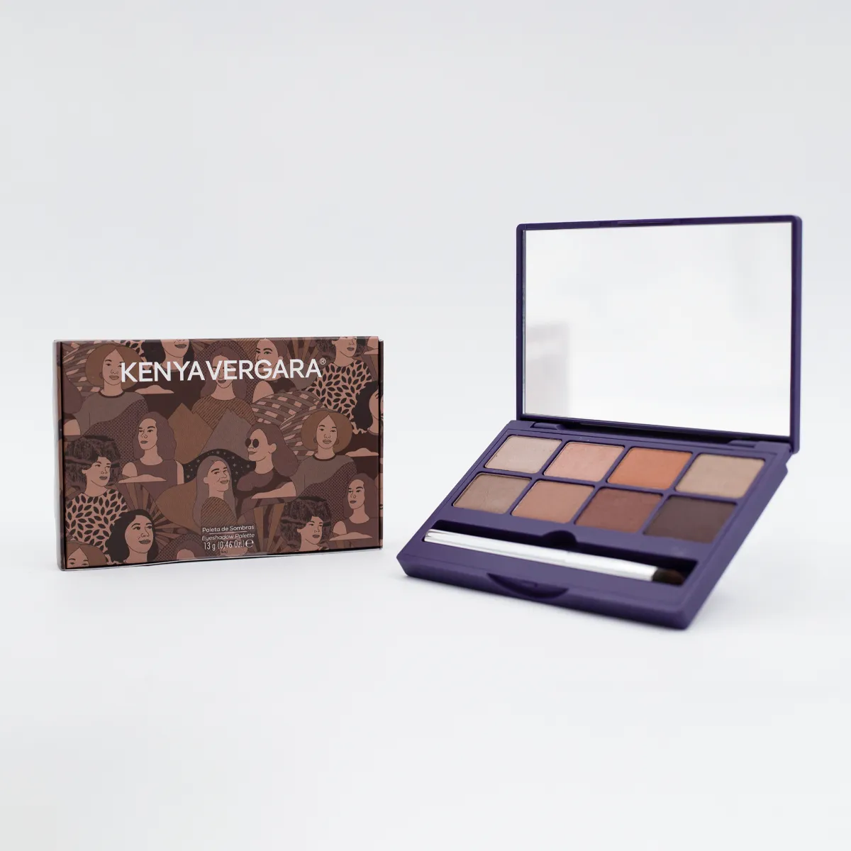 Paleta de Sombras Marrones 2