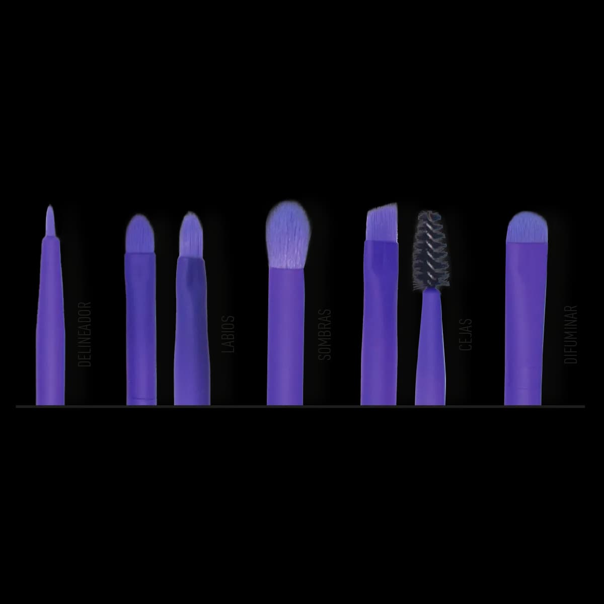 Set de Brochas Ojos y Labios 1