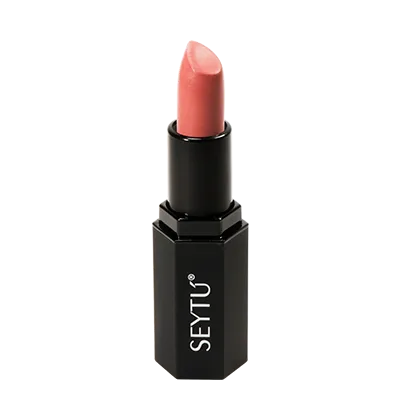 Barra de labios hidratante color rosa nude